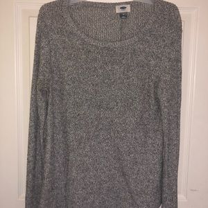 *2 for $15* cozy grey textured sweater